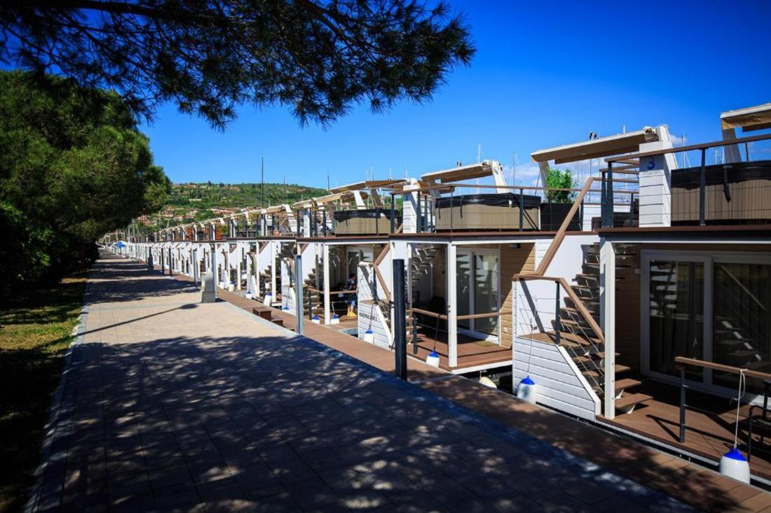 Floating Sea House Miramare Villa Portoroz Exterior photo